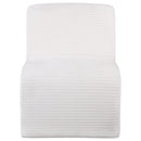 Winne - Curved Armless Accent Chair