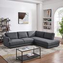 Glander - Comfortable Cozy Sectional Sofa by Unique Piece Furniture
