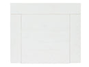 Heron Cove - Small Drawer Nightstand - Chalk White And Dovetail Gray