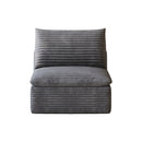 1 Middle Seat Sofa with Ottoman