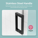 56-60" W x 76" H Frameless Single Sliding Soft-Close Shower Door by HouseOfZazla