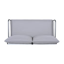 Outdoor Patio 2-Seater Aluminum Frame Loveseat
