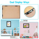 11.69x16.53in Kids Art Frame Front Opening Wooden Frame Artwork Display Storage Frame A3 Picture Frame Wall Display for Photo Art Projects Picture Chi
