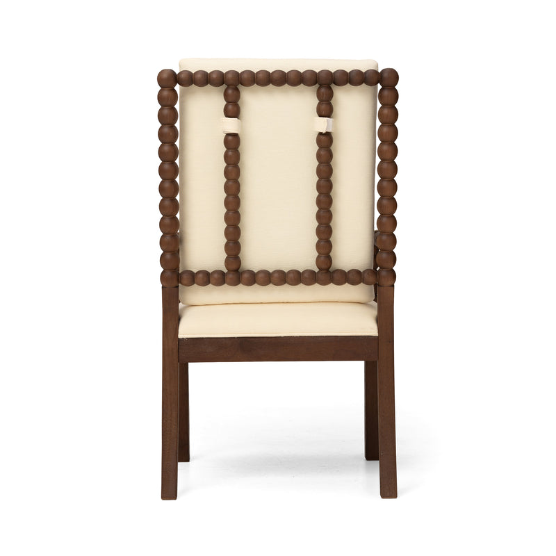 Set of 2 Rubber Wood Dining Chairs, photo 5 of 10