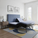 Refresh - 12" Flex Head Memory Foam Hybrid Mattress And Adjustable Base Bundle by Unique Piece Furniture