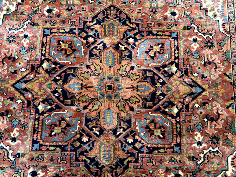 8.8 x 12 Karastan Heriz Rug