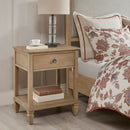 Victoria - Bedside Table With Drawer And Shelf by HouseOfZazla