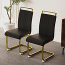 Side Dining Room Chair, Padded Seat High Back by Unique Piece Furniture