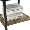 3pcs Rocking Rattan Chair Set in Grey by HouseOfZazla