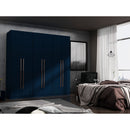 Gramercy - Free Standing Wardrobe Closet With Drawers And Shelves by HouseOfZazla