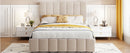 Elegant Upholstered Platform Bed With Hydraulic Storage System by HouseOfZazla