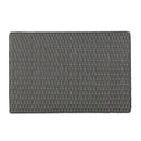 Outdoor Wicker Table With Rectangular Tabletop - Gray