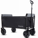 All-in-One Convertible Folding 4-Wheel Trolley with Bench Seat