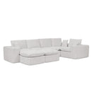 Sectional Sofa With Moveable Ottoman by HouseOfZazla