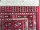 3' X 5' Vintage Fine Handmade Turkoman Bokhara Yamud Rug Carpet Nice