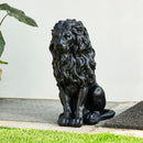 20.5" Resin Outdoor Lion Statue by HouseOfZazla