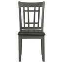 Lattice Back Side Chairs (Set of 2)