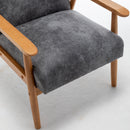 Wide Classic Mid-Century Modern Arm Chair by HouseOfZazla
