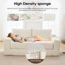 Convertible Loveseat Sofa Bed With Memory Foam & Steel Frame