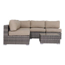 Seating Set With Cushions Handcrafted Wicker Design by HouseOfZazla