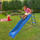 Xsl003 2.2M Kids Plastic Slide Indoor Freestanding Playground Equipment Children Plastic Slide Kids Indoor Slide - Blue by HouseOfZazla