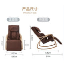 Full Massage Function Air Pressure Comfortable Relax Rocking Chair, Lounge Chair Relax Chair With Cushion - Brown by HouseOfZazla