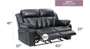 Daria - Cozy Padded Love Seat For Relaxation by HouseOfZazla