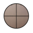Wall Circular Mirror Metal Framed Mirror Round Vanity Mirror Dressing Mirror, For Bathroom, Living Room, Bedroom Wall Decor by Unique Piece Furniture