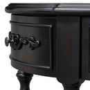 52"Modern and Contemporary Curved Console Table Sofa Table Entryway Table for Hallway Living Room Bedroom with 4 Drawers and 1 Shelf