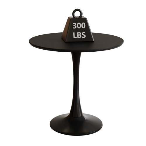 Modern Black Round Table, photo 8 of 10
