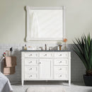 James Martin Brittany 48" Single Bathroom Vanity, Bright White