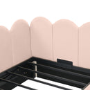 Upholstered Daybed With Metal Slatted Base by HouseOfZazla