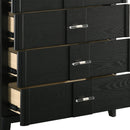 Opel - 5 Drawer Chest - Black by HouseOfZazla