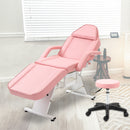 Massage Salon Tattoo Chair With Two Trays Esthetician Bed With Hydraulic Stool, Multi-Purpose 3-Section Facial Bed Table, Adjustable Beauty Barber Spa Beauty Equipment by HouseOfZazla