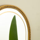 20'' Avri Mirror in Golden Beaded Retro Style
