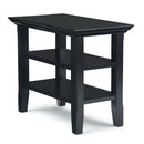 Acadian - Narrow Side Table, Handcrafted by HouseOfZazla