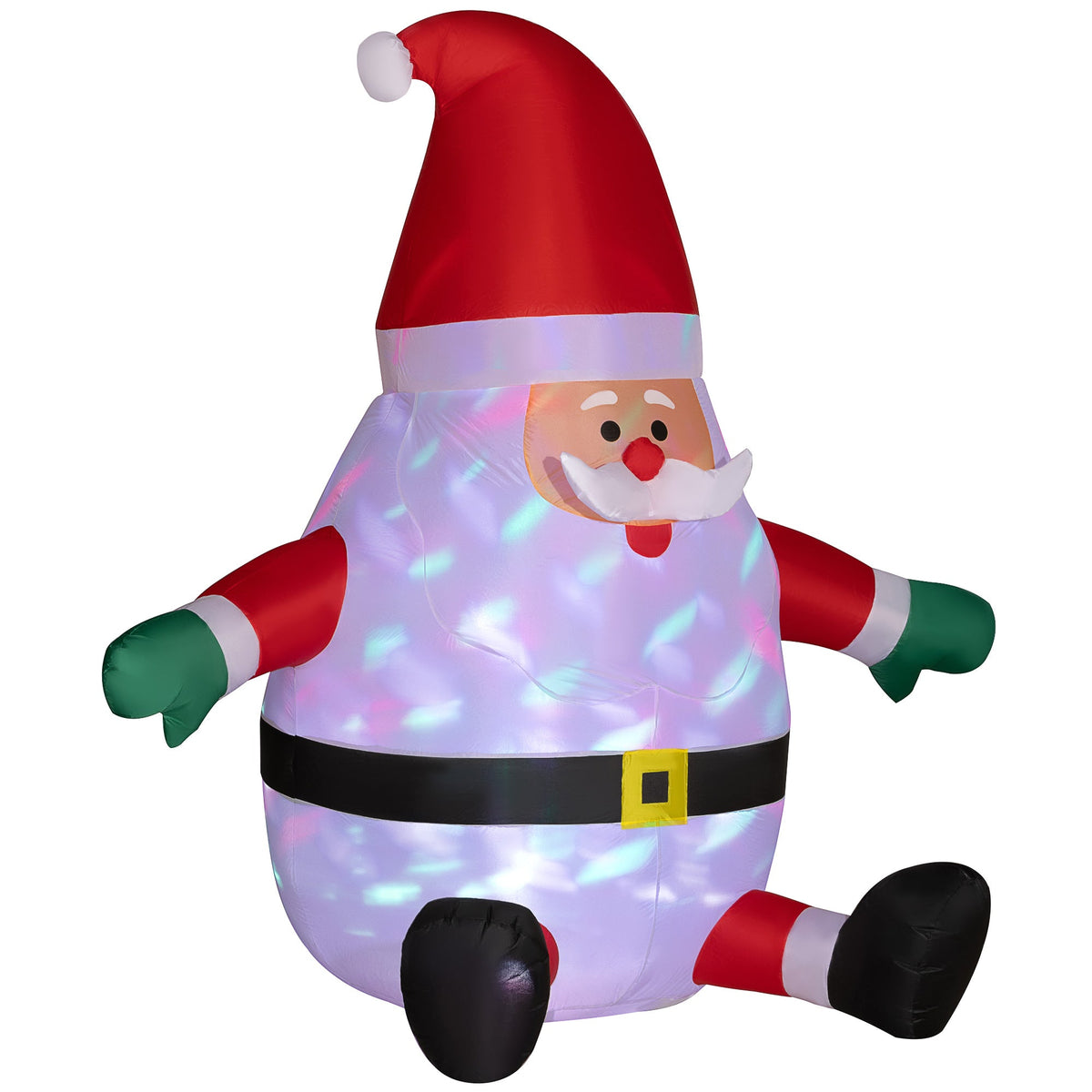 Outsunny Inflatable Christmas Santa Claus, photo 9 of 9