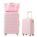 Hardshell Luggage Sets 2 Pieces + Bag Spinner Suitcase With Tsa Lock Lightweight 20" / 28" by HouseOfZazla