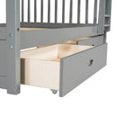 Bunk Bed With Ladders And 2 Storage Drawers by HouseOfZazla