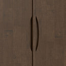 Harper - 3 Door Sideboard Buffet / Storage Cabinet - Walnut Brown by HouseOfZazla