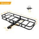 Heavy Duty Alloy Steel Cargo Basket with 500 Lbs Load Capacity by HouseOfZazla