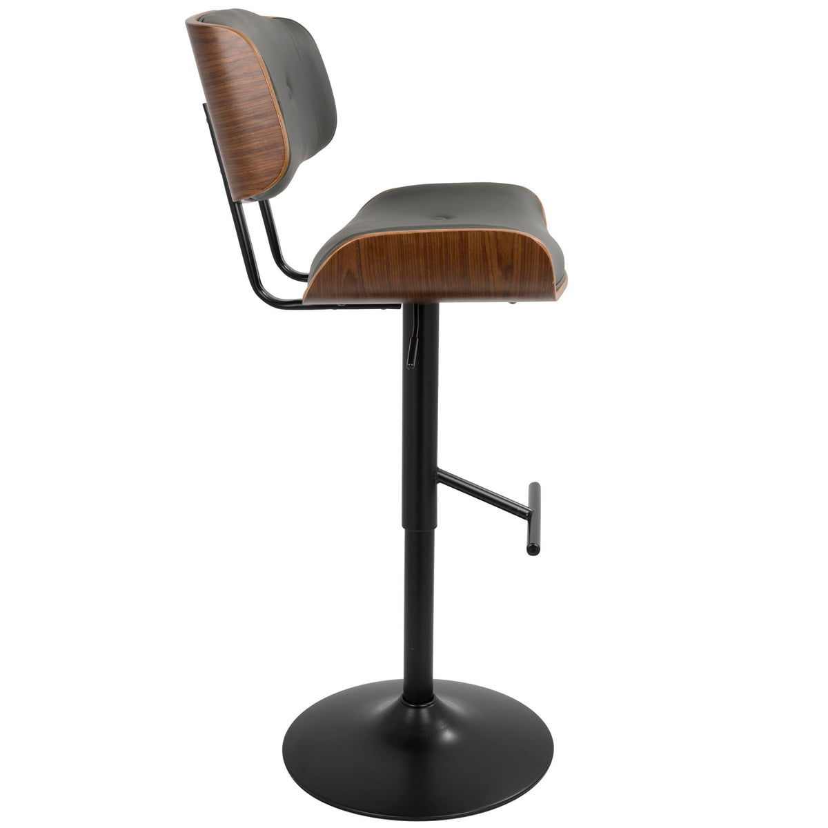 Lombardi - Mid Century Modern Adjustable Barstool, photo 13 of 16