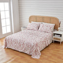 Watercolor Floral Sheet Set - Delia Collection by Great Bay Home