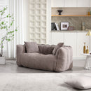 Cozy Beanbag Chair With High Resilience Foam Core For 2 by Unique Piece Furniture