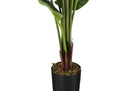 59" Tall Artificial Strelitzia Tree Indoor Faux Plant by HouseOfZazla
