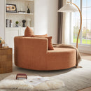 360° Swivel Accent Barrel Chair With 3 Removable Pillows For Living Room by HouseOfZazla