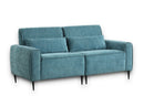 Valentina - Sofa With Metal Legs And Throw Pillows by Unique Piece Furniture