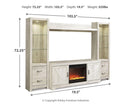 Bellaby - Entertainment Center by Unique Piece Furniture