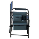 Padded Folding Outdoor Chair With Storage Pockets, Lightweight Oversized Directors Chair For Indoor, Outdoor Camping, Picnics And Fishing by HouseOfZazla