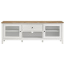 Evanston - 2 Door Stand - White